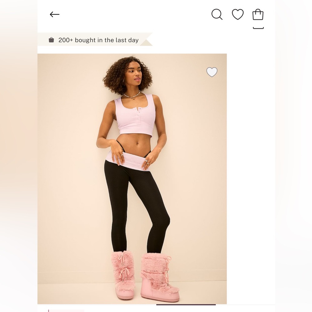 Victorias Secret Foldover Leggings